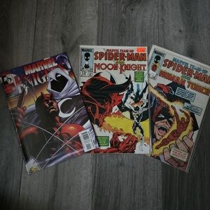 Marvel Comic Book Set Of 3